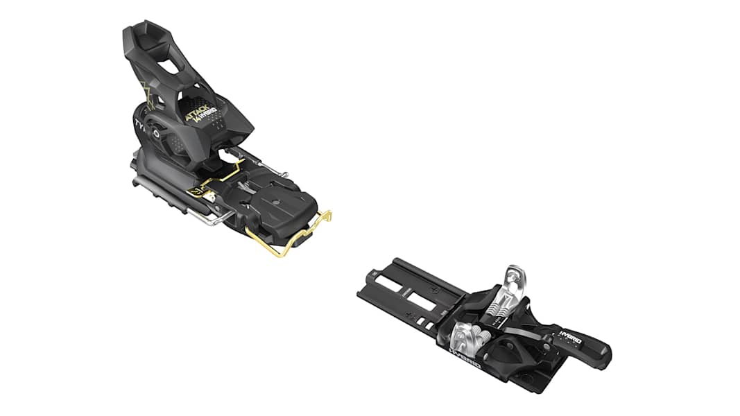 TYROLIA ATTACK HYBRID Bindung im Aufstiegsmodus mit Pin-Backe für effizientes Gehen im Gelände